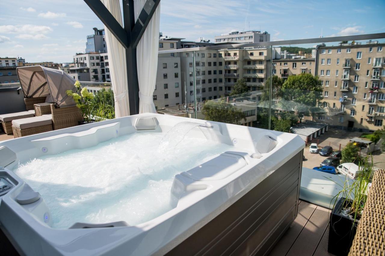 Apartamento Luksusowy Penthouse Z Jacuzzi I Widokiem Na Morze Gdynia Exterior foto