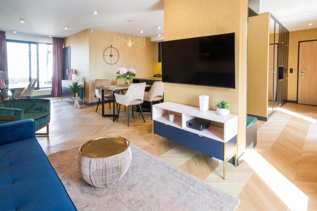 Apartamento Luksusowy Penthouse Z Jacuzzi I Widokiem Na Morze Gdynia Exterior foto